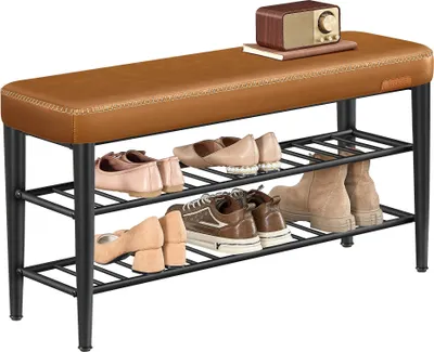 Produktbild von Schuhbank, Sitzbank, Sitztruhe, Eingangsbereich, 30 x 100 x 50 cm