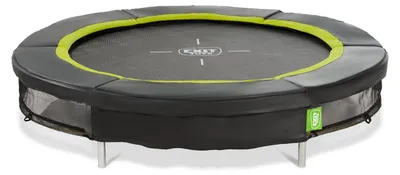 Immagine prodotto di EXIT Silhouette Trampolino sportivo ø183 cm, trampolino da terra, rotondo, per bambini, nero