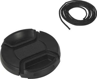 Produktbild von vhbw Universal Objektivdeckel 46 mm für Kamera - Kunststoff Schwarz, mit Innengriff