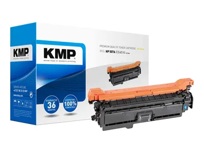 Produktbild von KMP H-T166 Toner cyan kompatibel mit HP CE 401 A