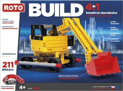 Produktbild von Efko Roto 4in1 Build, 211 Teile