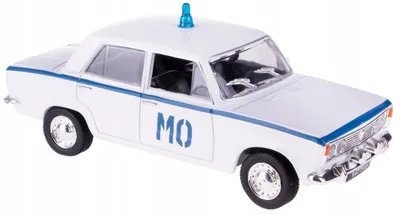 Produktbild von Daffi Fiat 125p Milicja Modellauto 1:43 Polizei PRL
