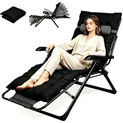 Obrázek produktu pro Ergonomická skládací lehátko pro zahradu a terasu