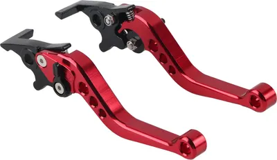 Obrázek produktu pro Páka spojky/brzdy motocyklu CNC z hliníkové slitiny univerzální příslušenství pro motocyklyČervená