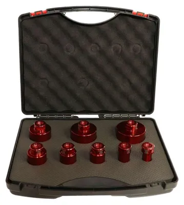 Produktbild von Butler macht's! Diamant-Bohrkronen 8-er Set für Trockenbohrungen, Ø 20, 25, 32, 35, 40, 50, 60, 68 mm, Aufnahme M14