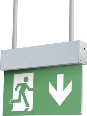 Produktbild von LED-Notleuchte L-LUX Standard, Pendelmontage, Zentralversorgung