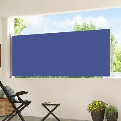 Obrázok produktu pre vidaXL Výsuvná bočná markíza, 117 × 514 cm, modrá
