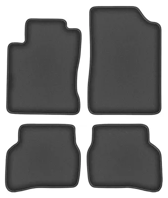 Produktbild von Velours-Fußmatten für Mazda MX-3 1991-1998 (Coupé) – 4-tlg, Graphit, passgenau – Wielganizator DURBAN