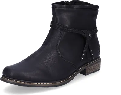 Produktbild von Rieker Damen Stiefelette schwarz