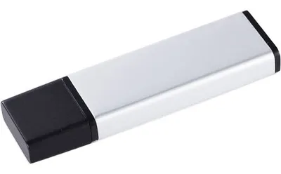 Produktbild von xlyne Alu 1GB, 1 GB, USB 2.0, 8 MB/s, Kappe, Aluminium, Silber, Aluminium