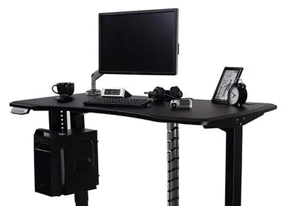 Zdjęcie produktu dla Prowadnica kablowa czarna Spacetronik SPK-03B 73cm