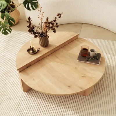 Produktbild von Skye Decor, Podium - Sapphire Oak, Couchtische, Saphir-Eiche, 90 x 30 x 60 cm