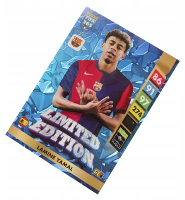 Produktbild von Panini Fifa 365 2025 Small Limited Laminated Yamal Fc Barcelona Card