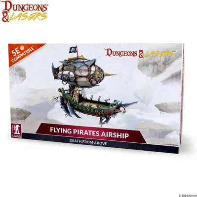 Image de Deuslair Flying Pirates Airship – Figurines – Archon Studio