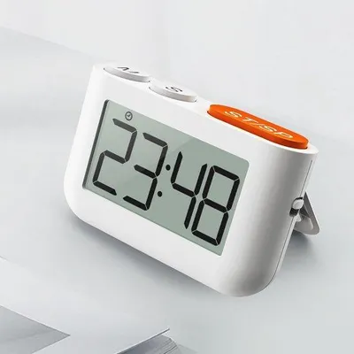 Produktbild von Digitale Küchenuhr mit Großem LCD Bildschirm - Magnetische Rückseite