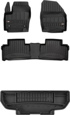 Produktbild von FROGUM Gummimatten Auto Fußmatten + Kofferraummatte für Ford Galaxy II 2009-2015