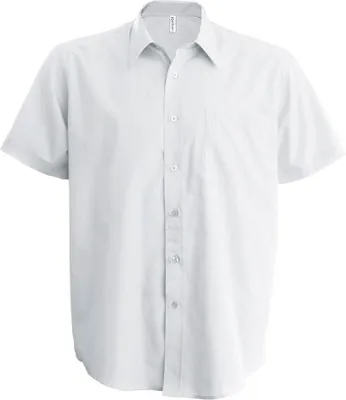 Immagine prodotto di Camicia Kariban in popeline a manica corta in cotone poliestere easy-care per uomo