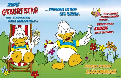 Produktbild von Geburtstag - Glückwunschkarte im Format 11,5 x 17 cm mit Umschlag