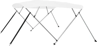 Produktbild von 4-Bow Bimini Top Weiß 243x180x137 cm , Planen & Abdeckfolien Design 2024