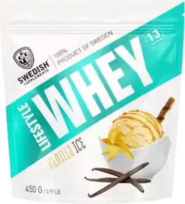 Produktbild von SWEDISH Supplements | Lifestyle Whey Vanilla ice cream