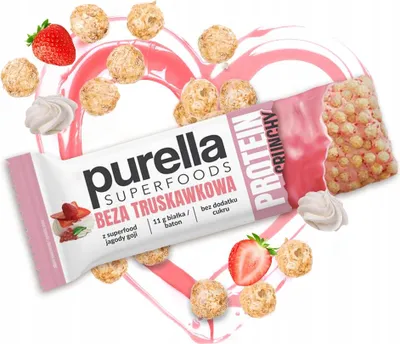 Obrázek produktu pro Proteinová tyčinka Puba bez přidaných jahod 45 g