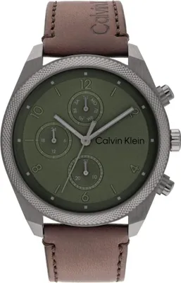 Produktbild von Zegarek męski CALVIN KLEIN 25200363 zielony fashion