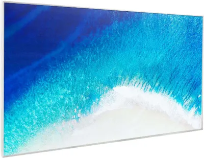 Produktbild von Klarstein Infrarotheizung mit Thermostat, 600W Elektroheizung, Bild-Infrarotheizung zur Wandmontage, IR mit Fernbedienung, Erkennung Offener Fenster, Feuchtraum Heizkörper, Elektro Wand Heizung