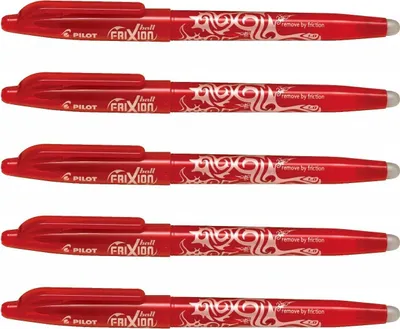 Produktbild von Frixion Ball 1.0 rot 5er-Set