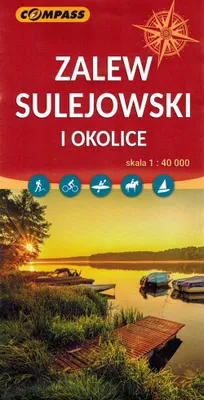 Produktbild von Stausee Sulejów und Umgebung. Piotrków Trybunalski, Tomaszów Mazowiecki. Touristenkarte. Ausgabe 2025. Kompass