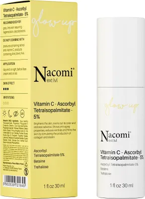 Obrázek produktu pro Nacomi Next Level Witamina C - Askorbyl tetraisopalmitát 5%, 30 ml