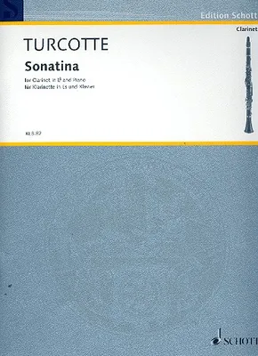 Produktbild von Sonatina für Klarinette in Es und Klavier