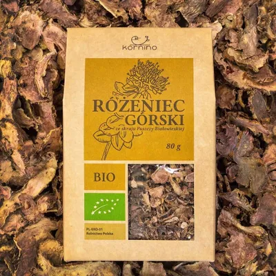 Obrázok produktu pre Rhodiola Roseaprášok 80 g – redukcia stresu a sústredenie