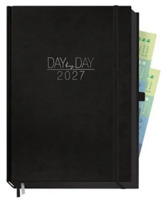 Image de Organizer Day by Day Maxi Schwarz A4+ 2027