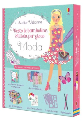 Productafbeelding van Speelset met Poppenstylist en Stickers