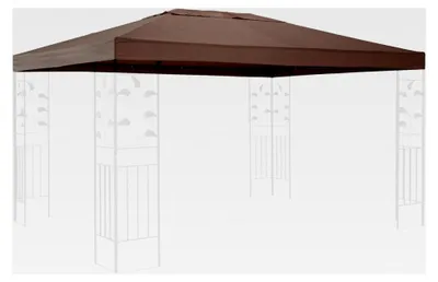 Produktbild von Ersatzdach für Pavillon 3x4m in Taupe