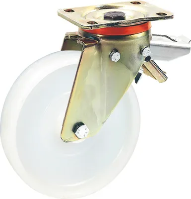 Produktbild von Lenkrolle Polyamid-Rad ø 150 mm Schwerlastrolle mit Feststeller Tragkraft 750 kg