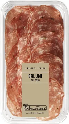 Produktbild von SALAMI MIT TRAFFLES, GLUTENFREIE -SCHEIBEN 70 g - PRIMAVERA