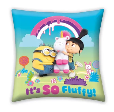 Immagine prodotto di Minions dekoratives Kissen Fluffy 40 x 40 cm