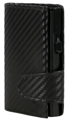 Produktbild von CLICKSAFE Etui Münzbörse 961401, 10 x 6,5 x 2,5 cm, Farbe: schwarz