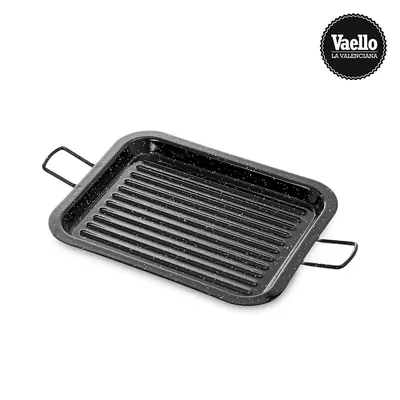 Image de Barbecue Vaello 75461 Acier émaillé noir 27 x 21 cm