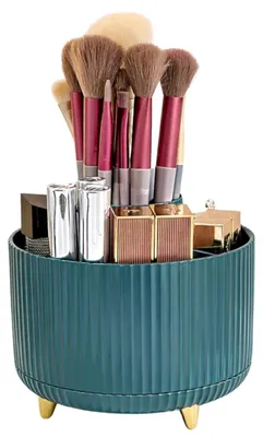 Obrázek produktu pro Kosmetický organizér, krabička na make-up, úložná krabička, zelená
