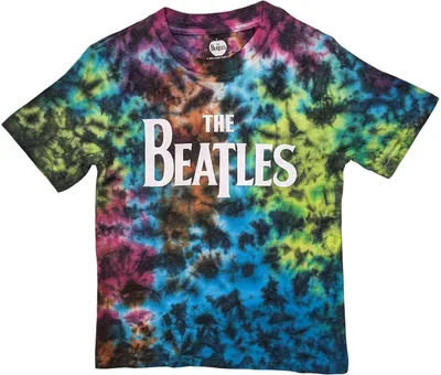 Image de The Beatles - T-shirt couleur trempé pour enfants RO8730 (92) (Gris/Couleurs)