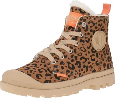 Produktbild von Palladium 99519-974-M Pampa Hi Zip WL Leo - Damen Boots - Dear-Brown-Black, Größe:40 EU