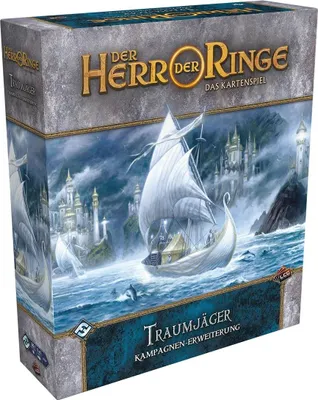 Immagine prodotto di Fantasy Flight Games - Il Signore degli Anelli Il Gioco di Carte - Cacciatori di Sogni, Espansione Campagna