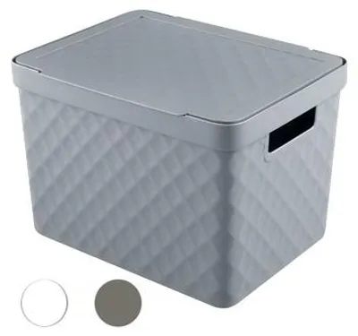 Obrázek produktu pro Heidrun Úložný box Diamond s víkem 17l