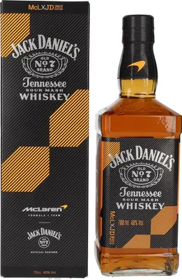 Image de Jack Daniel's McLaren Formula 1 Team Edition 2023 40% Vol. 0,7l en boîte cadeau