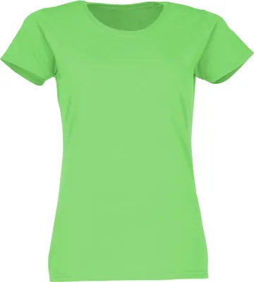 Produktbild von Fruit of the Loom Valueweight T Lady-Fit Farbe: lime Größe: M