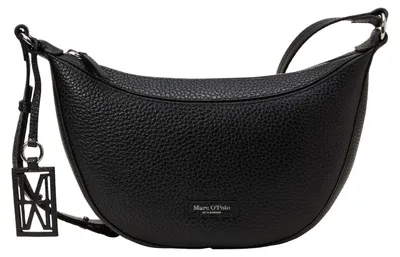 Produktbild von Marc O'Polo Leder Umhängetasche Bellina Crossbody Bag Black schwarz