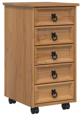 Immagine prodotto di Carrello con cassetti , colore miele