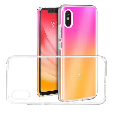 Zdjęcie produktu dla Etui na telefon Xiaomi Mi 8 Pro Silicone Case Cover Transparent